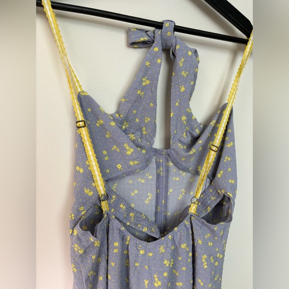 NWT Free People Coming Home Wide Leg Floral Jumpsuit Size XS Sku#197 - Picture 6 of 10